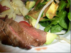 red bliss baked potato