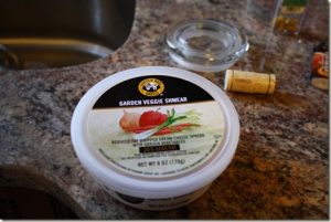 veggie cream cheese.