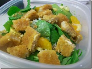 Spinach Corn Avocado Mandarin Oranges Strawberries