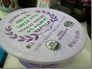Trader Joe’s Vanilla Greek Yogurt