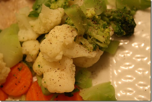 Steamed Vegetables