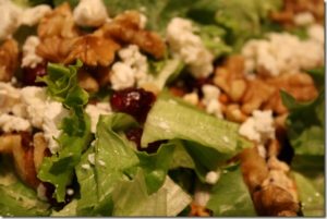 Goat Cheese Walnut Salad