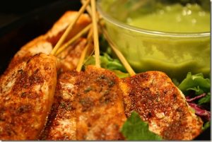 Salmon Skewers