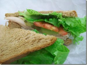Turkey, Avocado, Tomato and Lettuce Sammie
