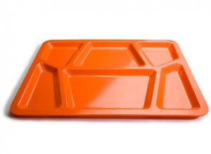 orange tray
