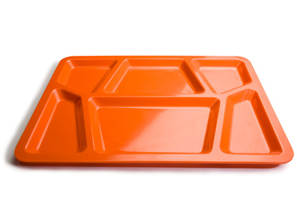orange tray