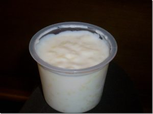 Rice Pudding Cup