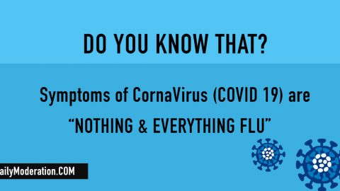 Symptoms of CoronaVirus COVID19